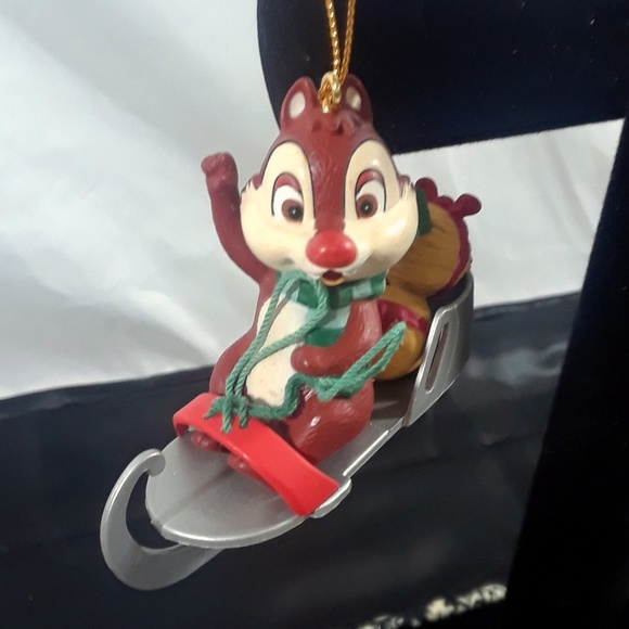 Disney Dale on a Sleigh Collectible Ornament - Picture 1 of 5